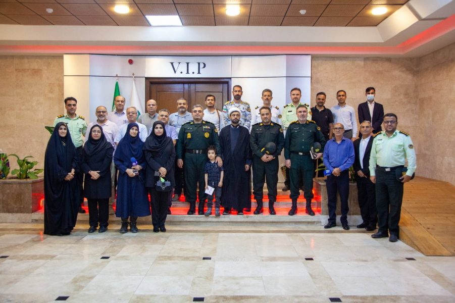 نشست خبری فرمانده انتظامی کیش با اصحاب رسانه – عباس دوست قرین
