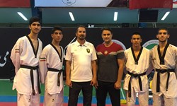 ملی‌پوشان تکواندو در جزیره کیش