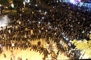 گزارش تصویری از مراسم شب تاسوعای حسینی در جزیره کیش