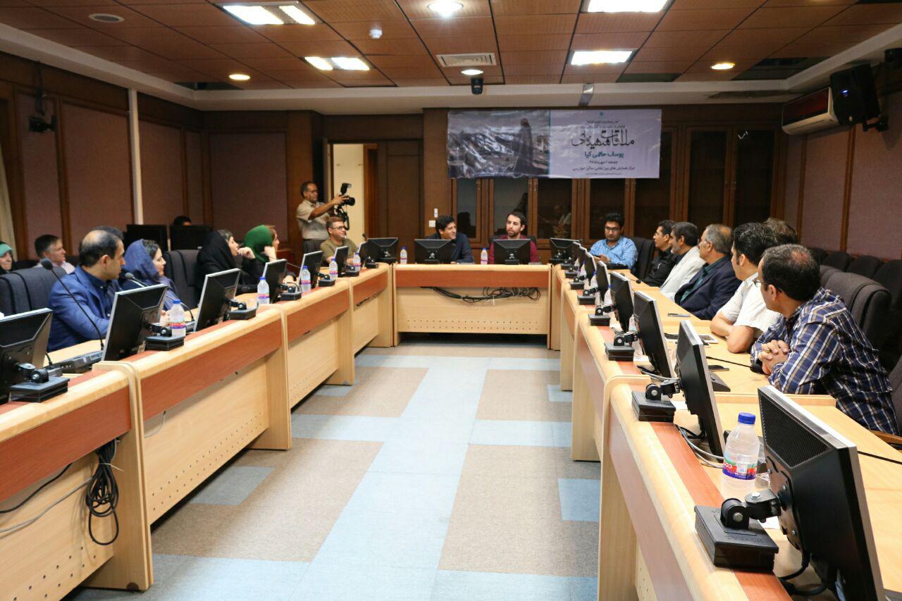 ملاقات شیشه‌ای حاتمی کیا در کیش