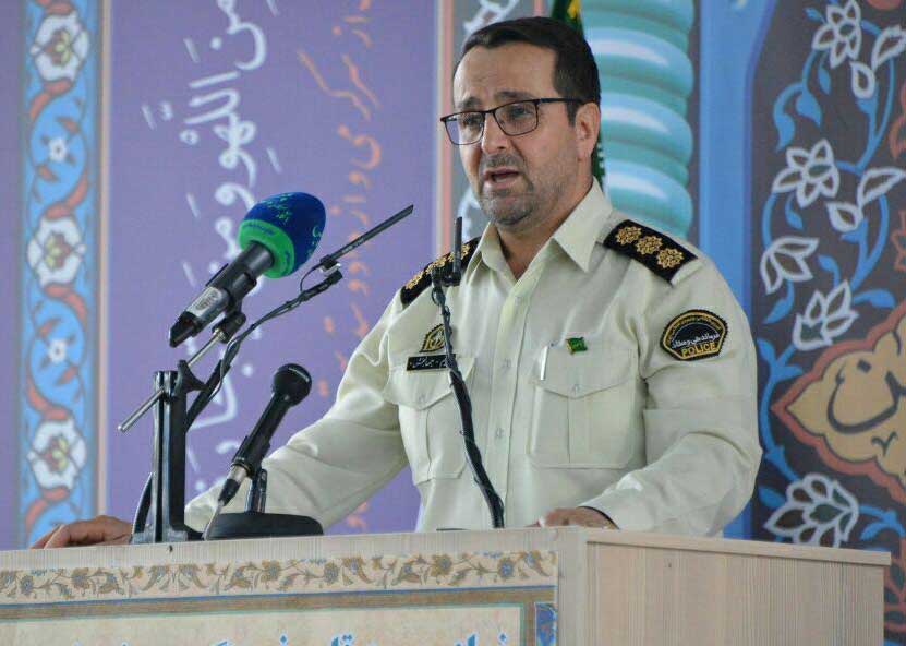 سخنان فرمانده نیروی انتظامی جزیره کیش درجمع نمازگزاران جمعه به مناسبت هفته نیروی انتظامی