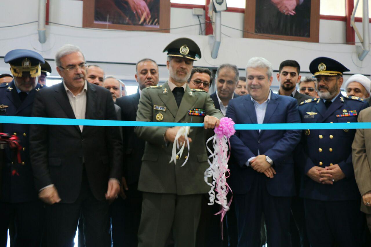 گزارش تصویری افتتاح نهمین نمایشگاه بین‌ المللی صنایع هوایی و هوانوردی ایران در جزیره کیش – عکاس : نسرین فائق