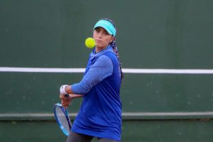 گزارش تصویری هشتمین دوره رقابت های تنیس جام حذفی بانوان در جزیره کیش – عکس نسرین فائق