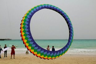 گزارش تصویری – شور و نشاط نوروزی در سواحل کیش/عکس: نسرین فائق