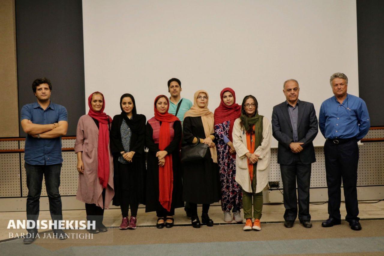 گزارش تصویری :نمایش فیلم کوتاه مستند (( خانم ف )) / عکس : بردیا جهان تیغی