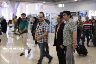 گزارش تصویری: ورود مهمانان جشنواره موج به فرودگاه کیش و بازدید از شهر زیرزمینی/عکس : امیررضا سیم ریز