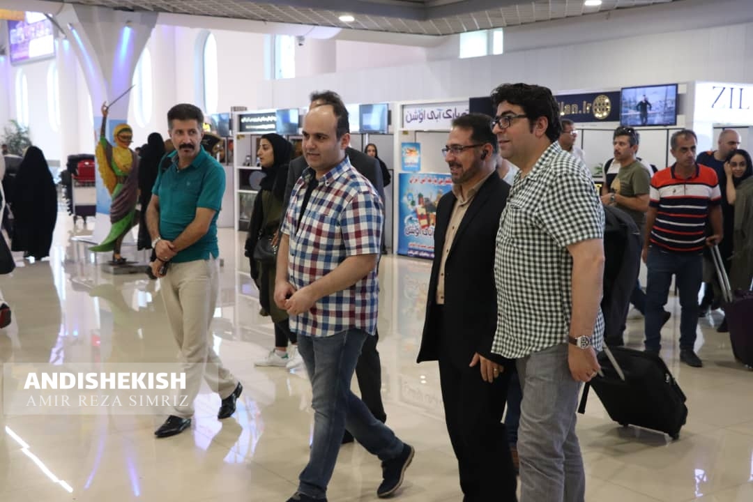 گزارش تصویری: ورود مهمانان جشنواره موج به فرودگاه کیش و بازدید از شهر زیرزمینی/عکس : امیررضا سیم ریز