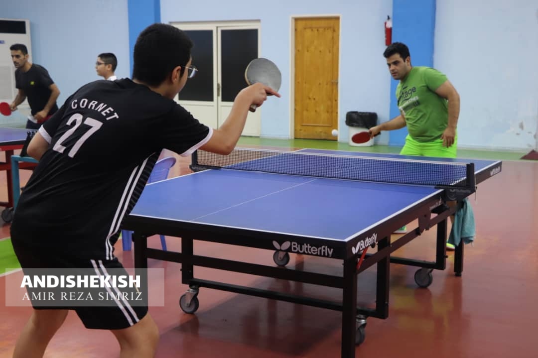 برگزاری مسابقات تنیس روی میز گرامیداشت هفته دفاع مقدس