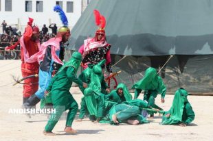 گزارش تصویری : تاسوعا و عاشورای حسینی در کیش از زاویه دوربین امیررضا سیم ریز