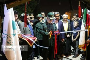 گزارش تصویری : شروع به کار نمایشگاه هفته دفاع مقدس در جزیره کیش/عکس : امیررضا سیم ریز