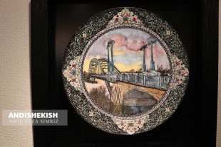 گزارش تصویری : نمایشگاه مینا کاری شیرین ذاکری در گالری میکا کیش / عکس : امیررضا سیم ریز