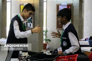 گزارش تصویری : مسابقات بین المللی دانش آموزی رباتیک در جزیره کیش /عکس : نسرین فائق