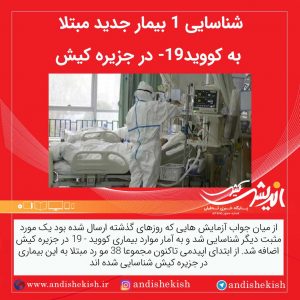 شناسایی ۱ بیمار جدید مبتلا به کووید-۱۹ در جزیره کیش