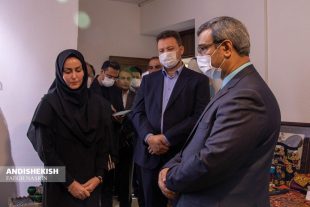 آیین گشایش نمایشگاه صنایع دستی بانوان هنرمند جزیره کیش