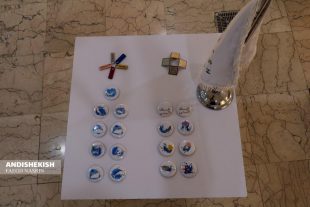 گزارش تصویری :شروع به کار نمایشگاه هویت بصری کیش در نگارخانه بین المللی هنر معاصر کیش/عکس:نسرین فائق/شمسی منتی نوکانی