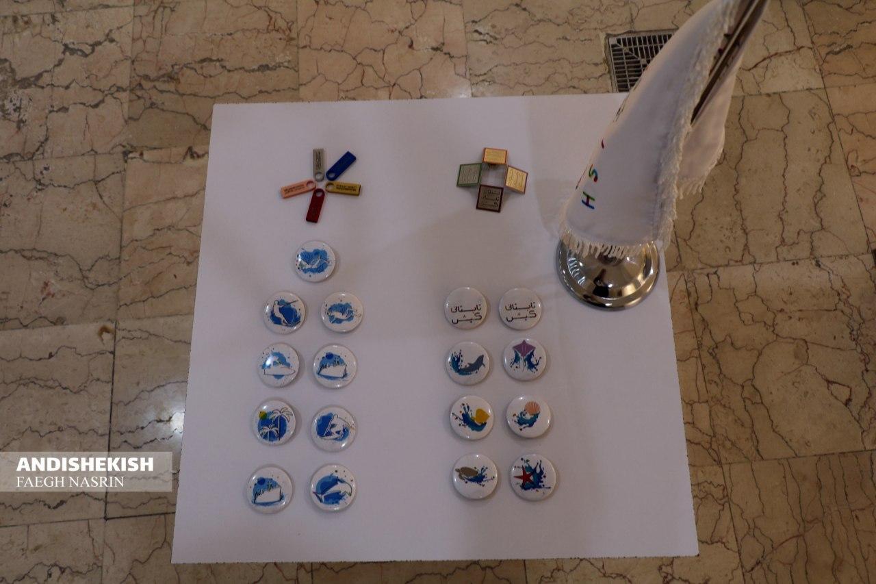 گزارش تصویری :شروع به کار نمایشگاه هویت بصری کیش در نگارخانه بین المللی هنر معاصر کیش/عکس:نسرین فائق/شمسی منتی نوکانی