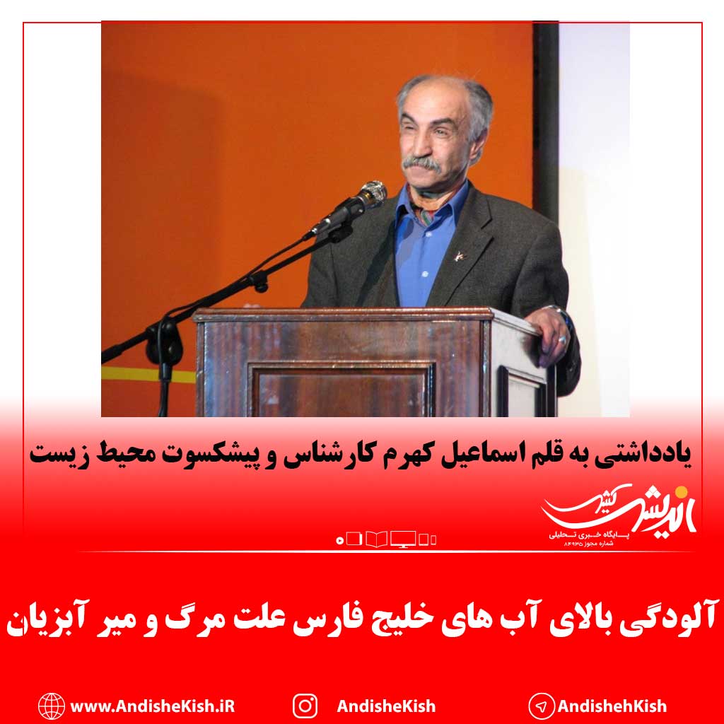 آلودگی بالای آب های خلیج فارس علت مرگ و میر آبزیان آلودگی بالای آب های خلیج فارس علت مرگ و میر آبزیان