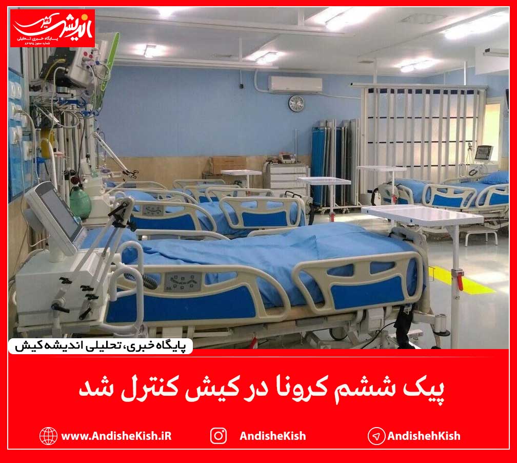 پیک ششم کرونا در کیش کنترل شد
