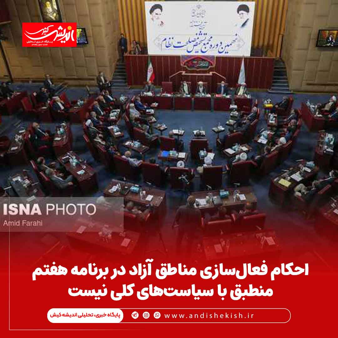 احکام فعال‌سازی مناطق آزاد در برنامه هفتم منطبق با سیاست‌های کلی نیست