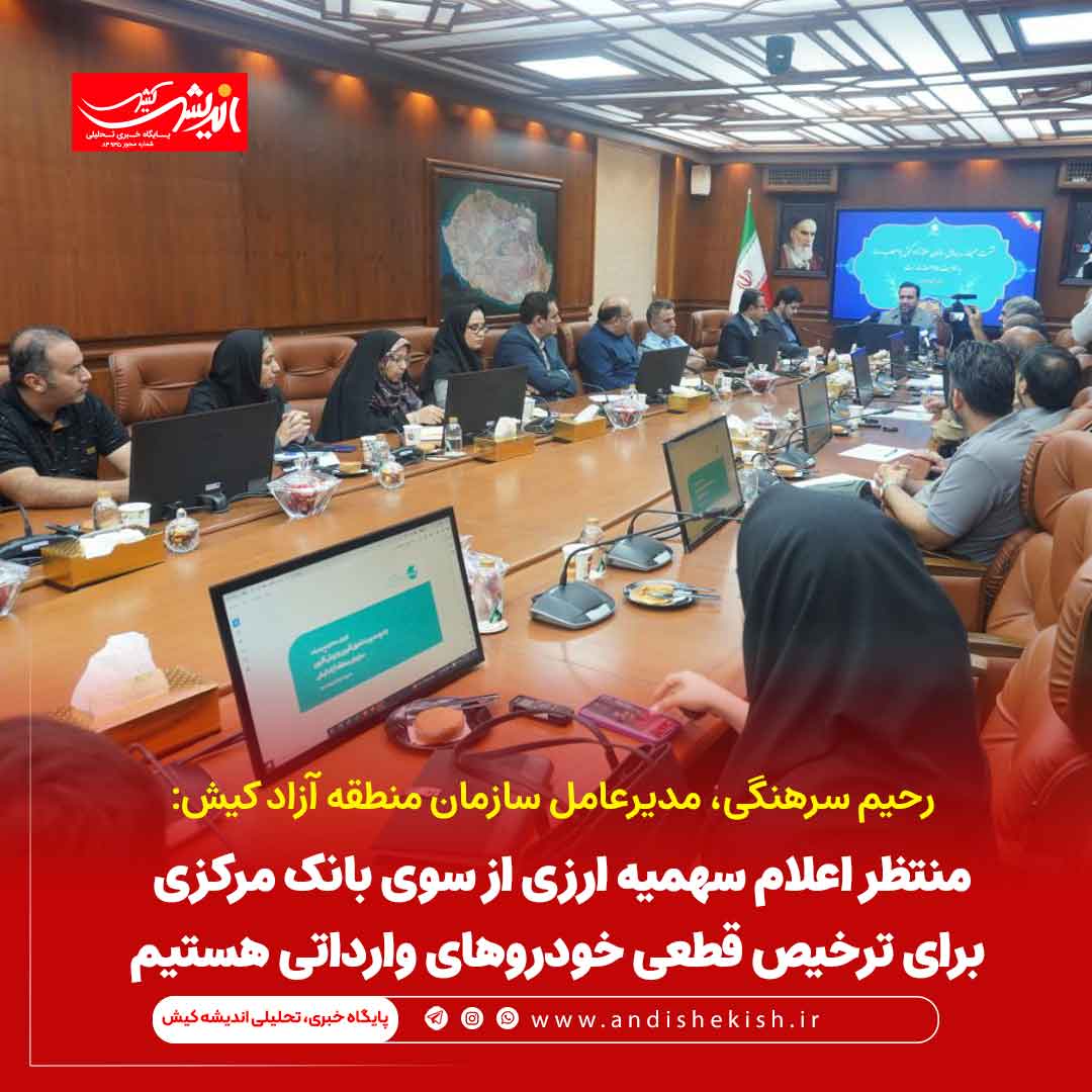 منتظر اعلام سهمیه ارزی از سوی بانک مرکزی برای ترخیص قطعی خودروهای وارداتی هستیم