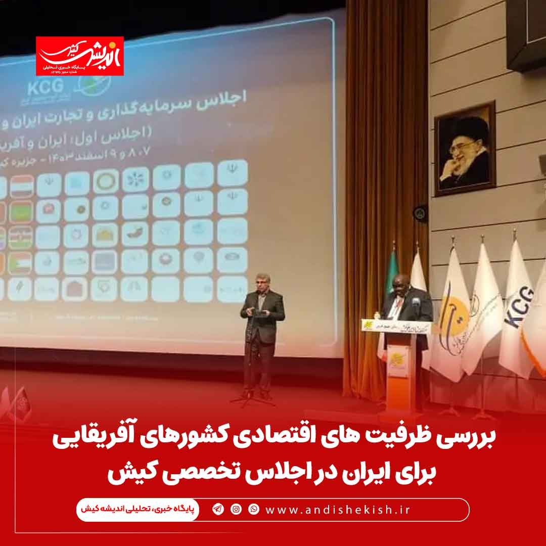 بررسی ظرفیت های اقتصادی کشورهای آفریقایی برای ایران در اجلاس تخصصی کیش