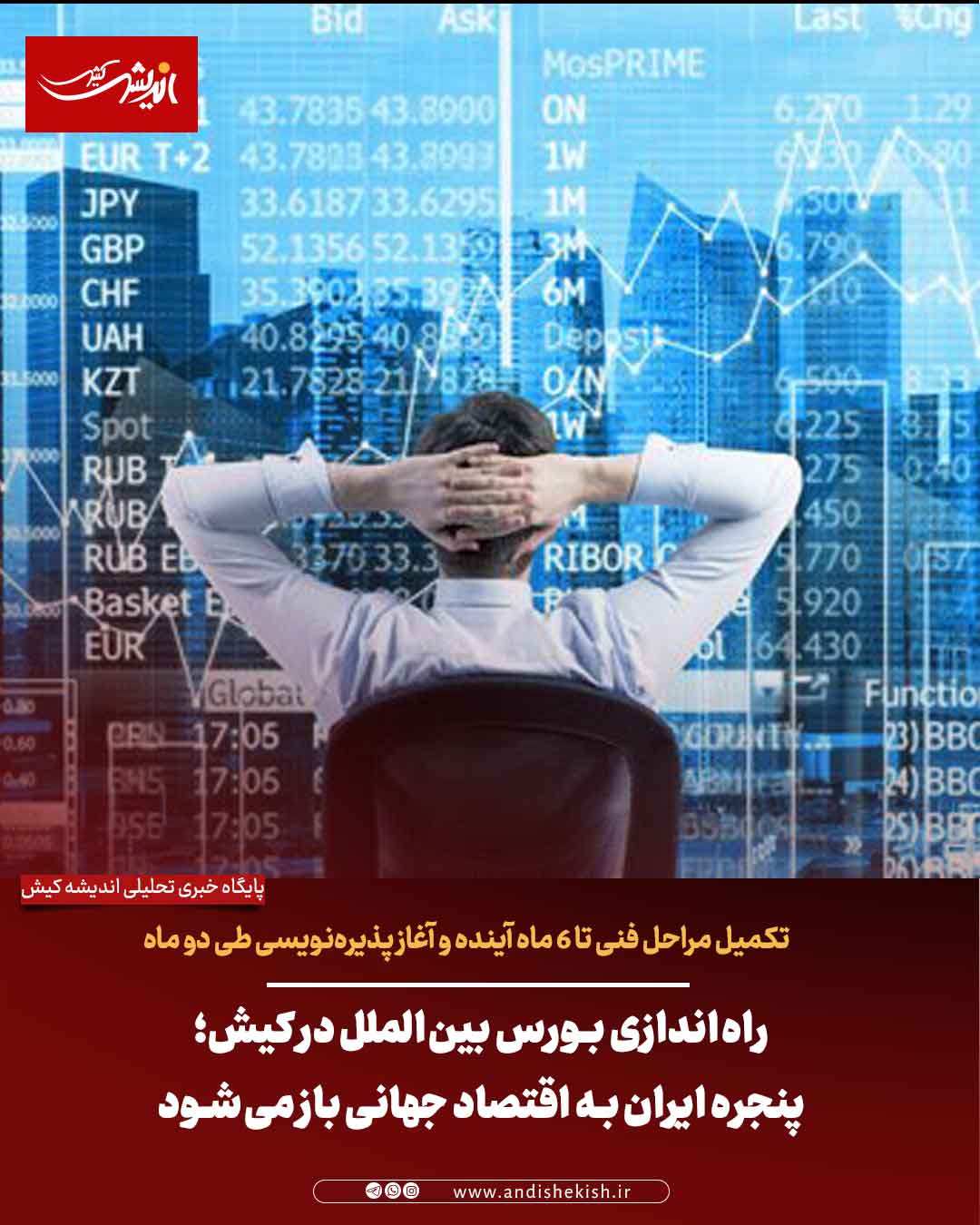راه‌اندازی بورس بین‌الملل در کیش؛ پنجره ایران به اقتصاد جهانی باز می‌شود